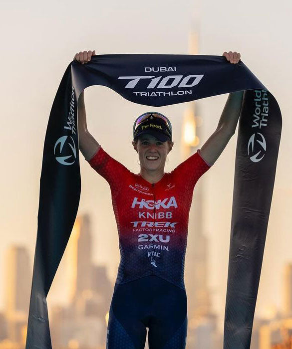 Taylor Knibb Clinches Inaugural T100 Triathlon World Championship