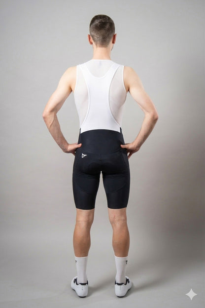 Silver Comp Bib Short